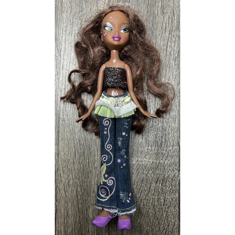 Bratz Doll Fashion Pixiez Sasha Rare HTF Mostly Complete Outfit Shoes Feet!